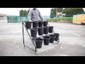 Flower Bucket Display Stand Florist Supplies Garden Centre Floral Display Flower Bucket Display Stand Florist Supplies Garden Centre Floral Display