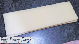 Home Made Puff Pastry Dough Recipe | Step By Step | How to make Puff Pastry Dough | Yasmin Huma Khan