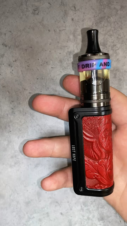 Lost vape Thelema Mini 45 w x dead rabbit MTL #vape #mtl #lost vape #smoke #deadrabbit #rba