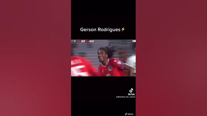 Gerson Rodrigues vs Portugal