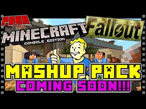 MINECRAFT FALLOUT MASHUP COMING SOON! | DETAILS REVEALED ( PS4 / PS3, Xbox, WII U) #TU46