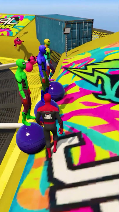 GTA 5 Epic Ragdolls | Spider-Man Jumps/Fails ep 53
