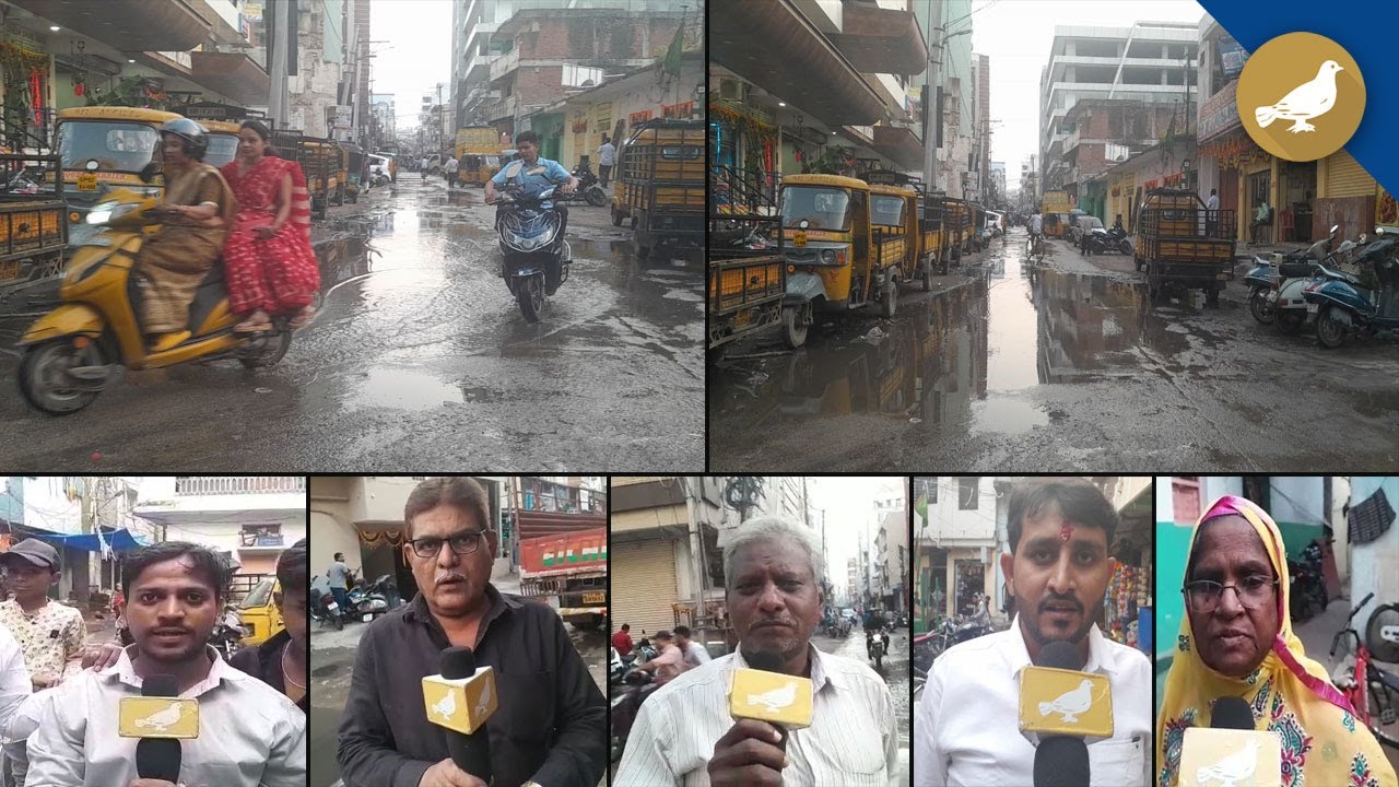 hyderabad-sewage-overflow-on-feelkhana-road-in-begum-bazar-youtube