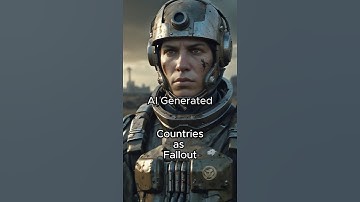 AI Generated Countries as Fallout Character  #ai #aiart #shorts #trending #fallout #capcut