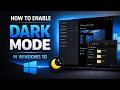 How To Enable Dark Mode in Windows 10 ( 2026 )