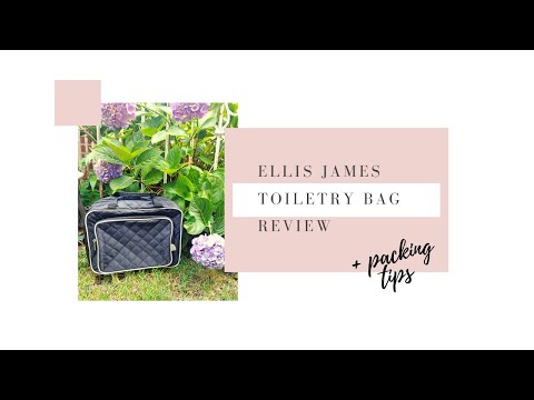 Ellis James Toiletry Bag Review + Packing Tips