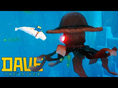 Видео: Призрачная медуза // Dave the Diver #9