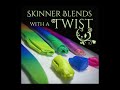 Polymer clay skinner blends with a twist