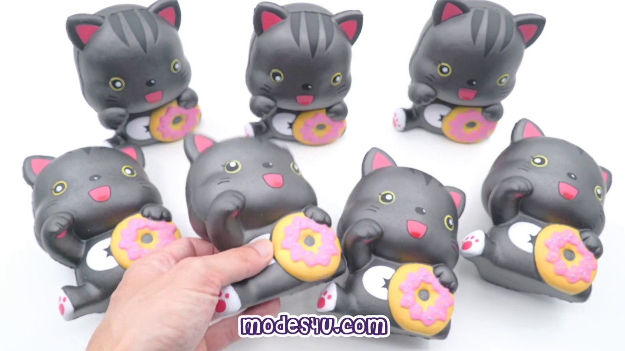 black cat squishy