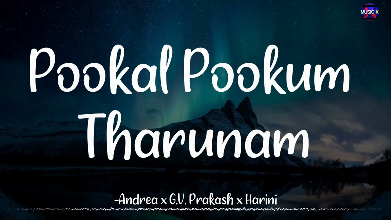    Lyrics  Andrea x GV Prakash x Harini  Madharasapattinam   PookalPookum