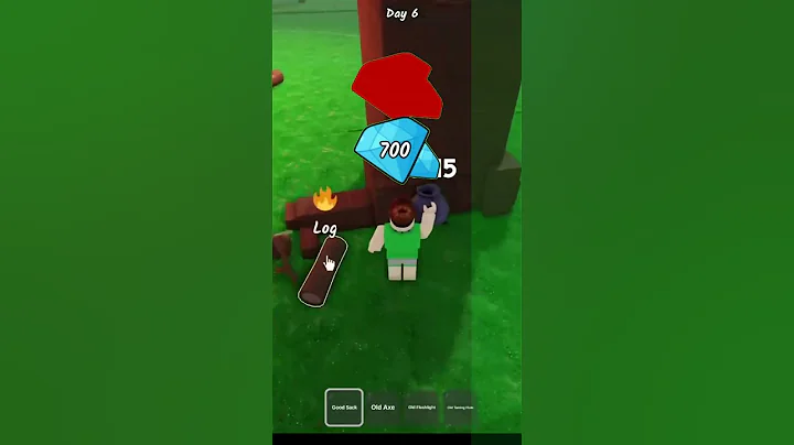 99 NIGHTS IN THE FOREST IRL!🧐 #shorts #roblox #99nightintheforest