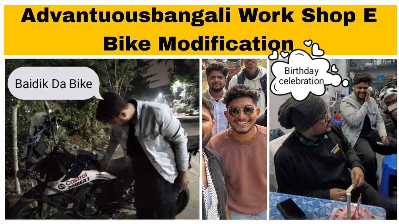 Adventurous Bangali Workshop E Bike Modification || Its Ranajoy || Honda Sp125 Bs6 ||