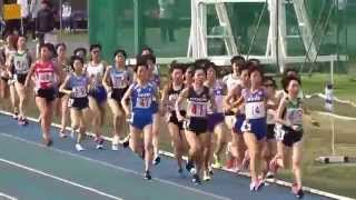 日体大記録会 女子3000m 4組 2015/04/25