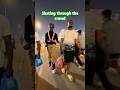 Skating through the crowd in the heart of Dubai