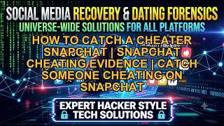 How to Catch a Cheater SnapChat  Snapchat Cheating Evidence  Catch Someone Cheating on Snapchat fina