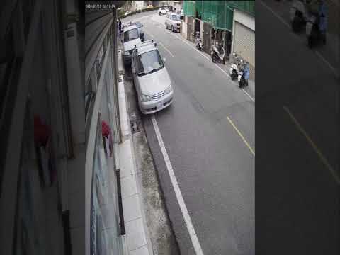 【監視器畫面實測】250萬畫素鏡頭｜白天室外｜車輛狀況及人員走動