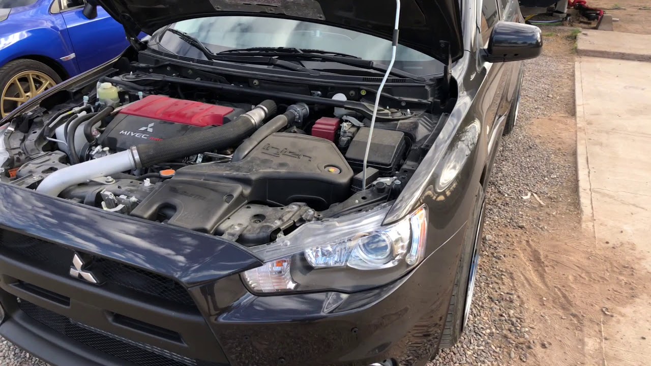 2011 EVO INJEN Intake!