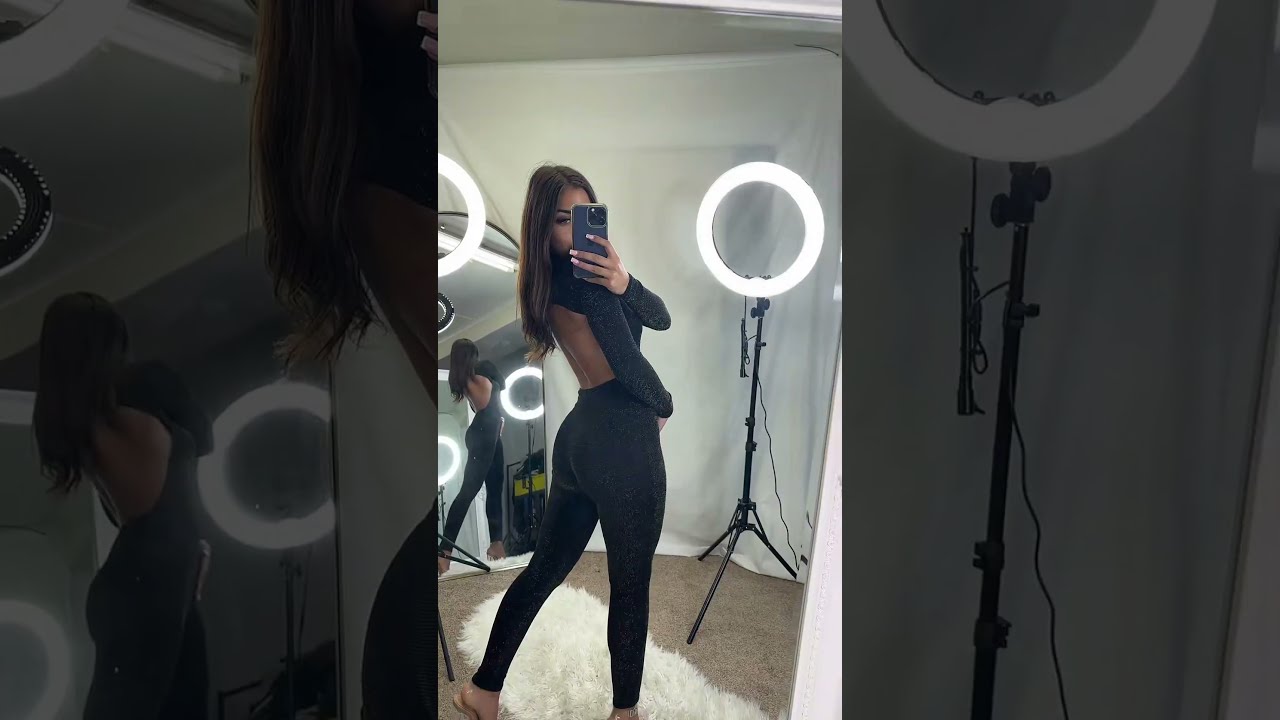 Backless Glitter Jumpsuit – Turn Heads at Any Party! 