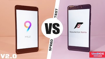 RESURRECTION REMIX [ROM] Oreo [8.1.0] vs MIUI 9 Speedtest -  Nougat vs Oreo in Redmi Note 4 !