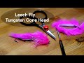 Leech Fly Tungsten Cone Head