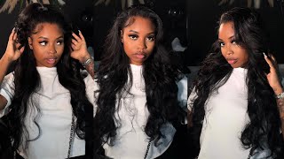 “Natural Hair” VERSATILE QUICKWEAVE FLIP OVER METHOD | Ossilee Hair