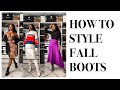 HOW TO STYLE FALL BOOTS 2019 | MONROE STEELE