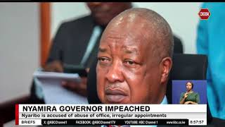 Nyamira Governor Amos Nyaribo has been impeached Net Worth