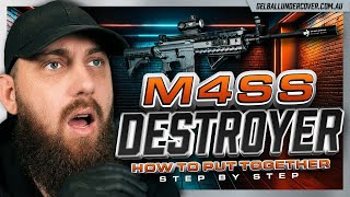 How to assemble the M4SS destroyer custom gel blaster