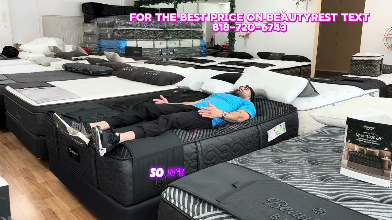 Обзор плюшевого матраса Beautyrest Black Series 2