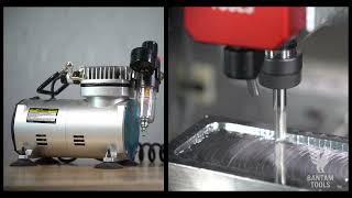 Bantam Tools Desktop CNC Air Blaster Accessory: Compressor Comparison