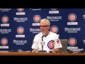 Joe Maddon on the Cubs' Win, Dexter Fowler and Willson Contreras