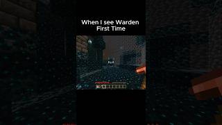 When I See Warden First Time😵‍💫...#minecraft #memes #funny