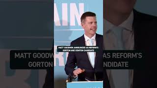 BREAKING: Reform UK announces Matt Goodwin as their candidate for the Gorton & Denton by-election 🔴