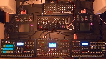 Rough Session #001 - Electro Jam (Elektron, DFAM, SE-02, KAOSSPAD QUAD)