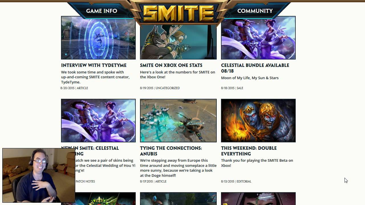 Channel Smite Magazine Interviews TydeTyme! YouTube