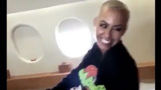 Details Amber Rose and 21 Savage in Bed in Private Jet Update