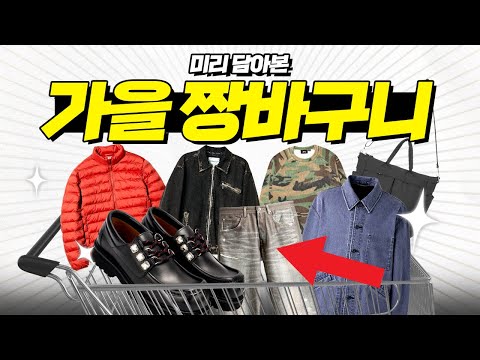 요즘 결제 마려운 장바구니 공개