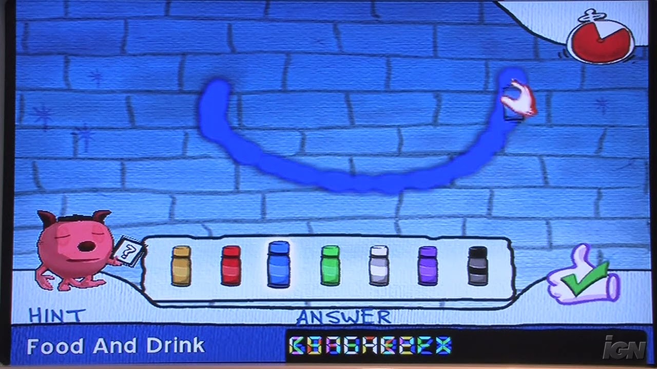 Cranium Kabookii (Wii) - Kabookii Demo (4K60 Upscale)