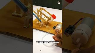 Oil Auto Dump Mechanism Using DC Motor | Smart Mechanical Project