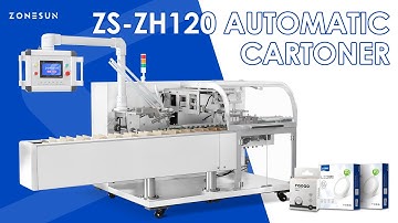 ZONESUN ZS-ZH120 Automatic Cartoning Machine/ Boxing Machine