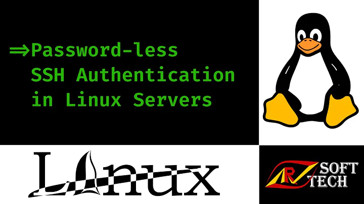 How to Enable Password less SSH Authentication Between Linux Servers | Linux Tutorial | ARV SoftTech