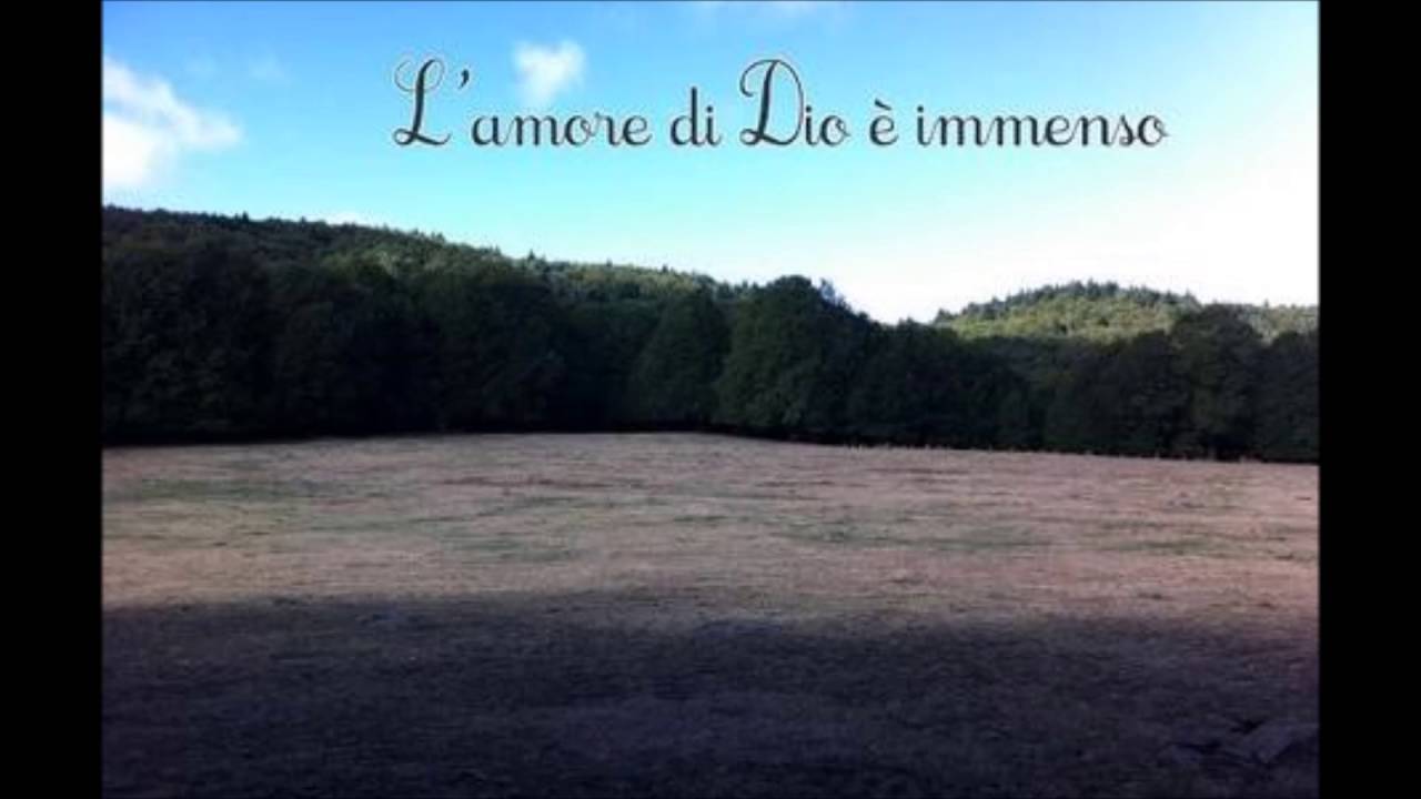 Immenso è il Tuo amor - Cantico Evangelico