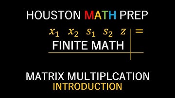 Matrix Multiplication (Introduction)