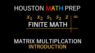 Matrix Multiplication (Introduction)