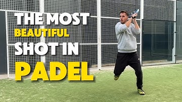 How to BACKHAND VOLLEY: the MOST BEAUTIFUL SHOT in Padel - With Dani Hoyo (prod. surfing)