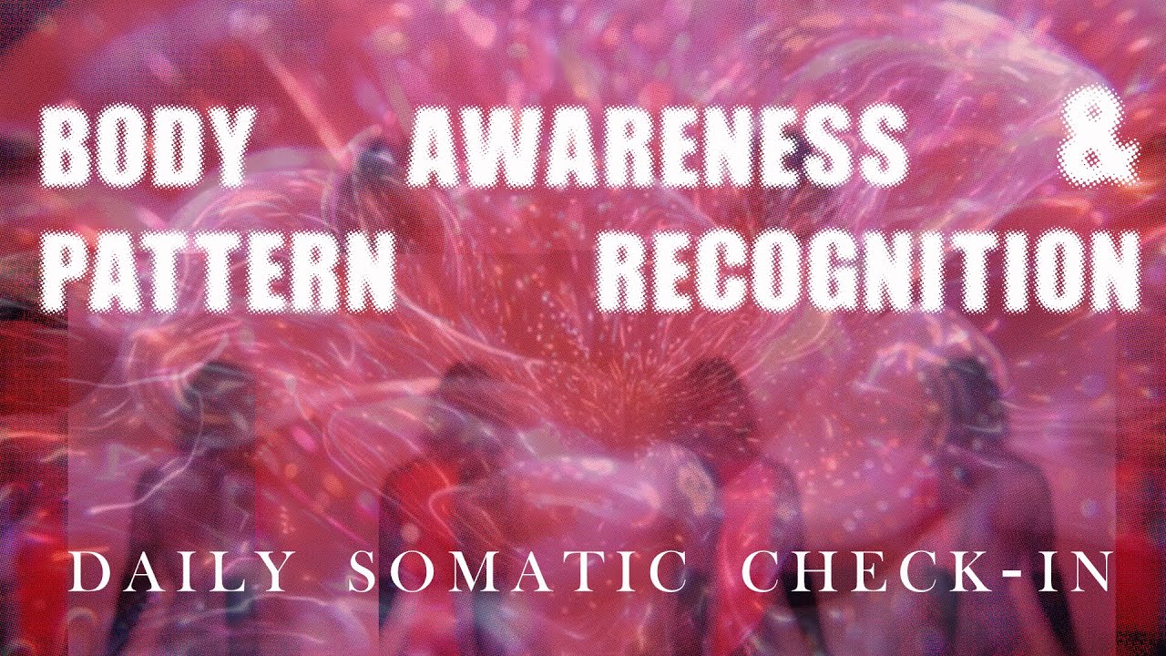 Somatic Check In 11 Minute Daily Somatic Check-In | Body Awareness & Pattern Recognition ...