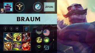 (LG Zeyzal) Braum Support vs Leona - NA Challenger Patch 26.10