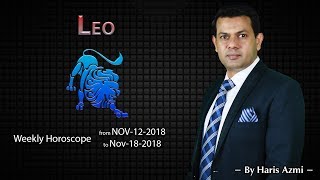 Leo Weekly Horoscope from Monday 12th to Sunday 18th November 2018