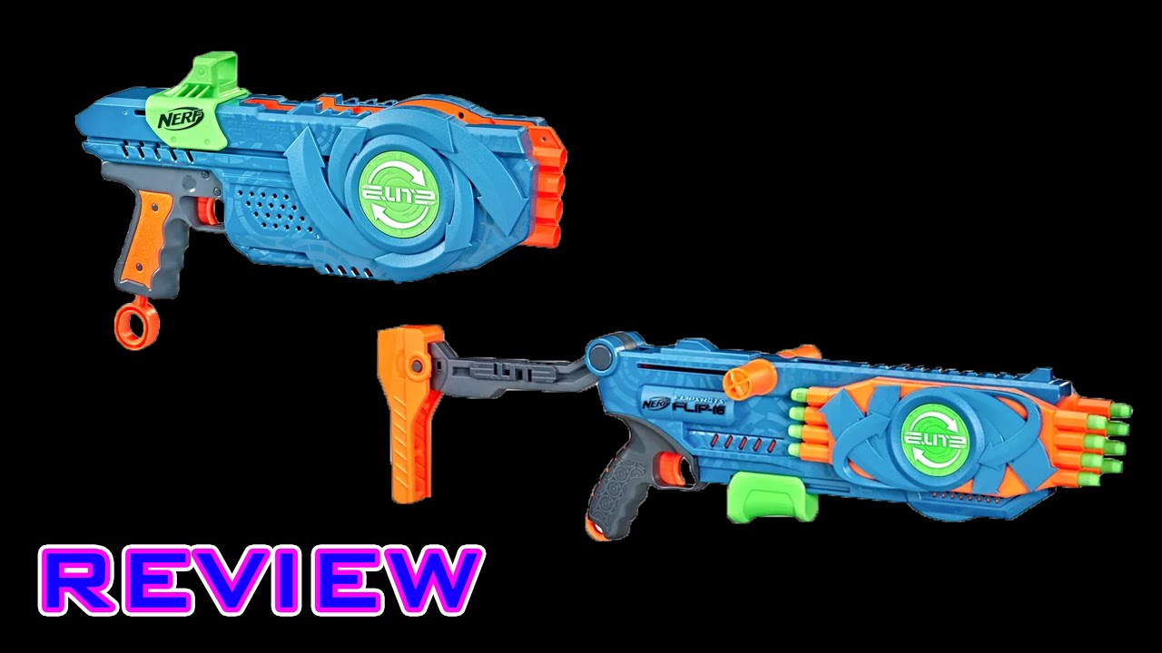 Nerf Elite 2.0 Flipshots Flip-32 Blaster, 32 Dart Barrels Flip to