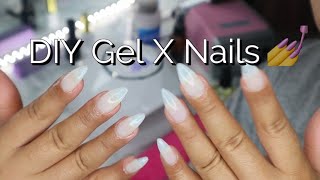 Doing my nails using the GEL X method|2022